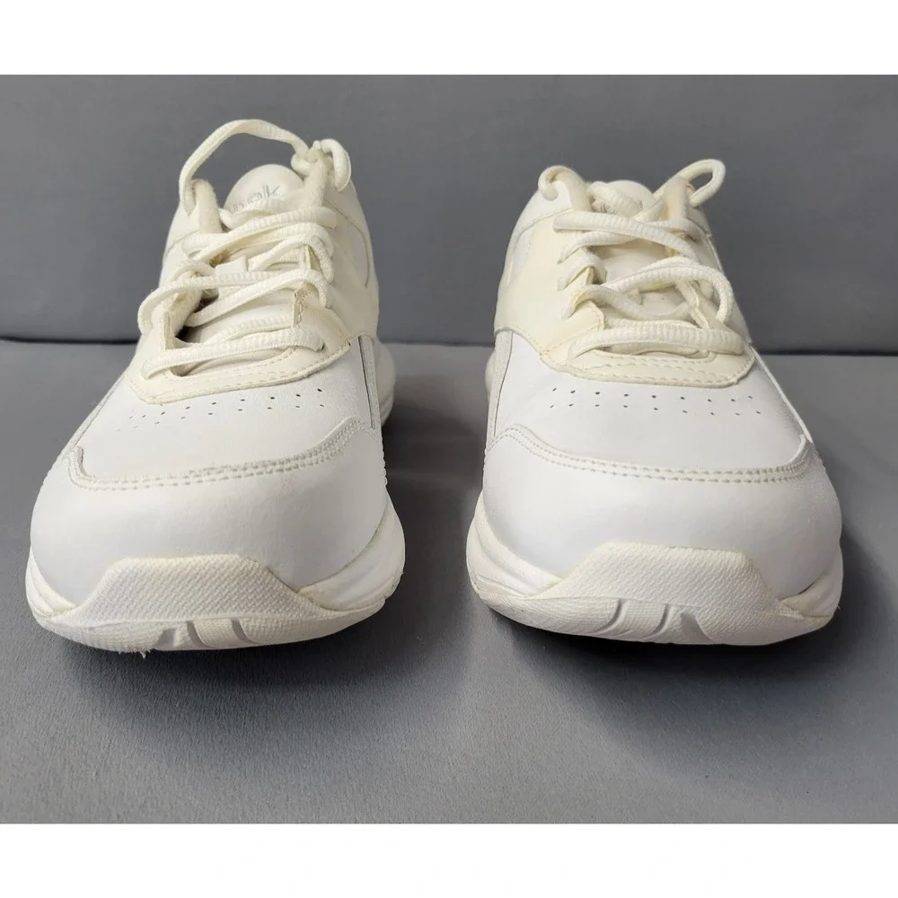 Reebok DMX Max Athletic Leather Sneakers Shoes Womens 7‎ White 11-V49880 Walking